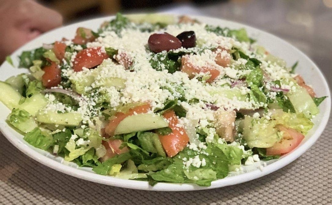 Large Greek Salad.
